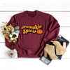 Retro Pumpkin Spice Graphic Sweatshirt