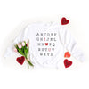 Alphabet I Love You Graphic Sweatshirt