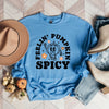 Spicy Pumpkin Graphic Sweatshirt