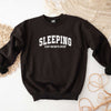 Sleeping Is My Favorite Sport Graphic Sweatshirt