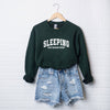 Sleeping Is My Favorite Sport Graphic Sweatshirt