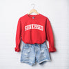 Varsity Sunkissed Graphic Sweatshirt