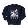 Make Some Waves Flowers Graphic Sweatshirt