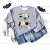 Halloween Doodles Graphic Sweatshirt