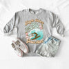 High Tides Good Vibes Wave Graphic Sweatshirt