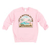 Better At The Beach Wave Graphic Sweatshirt