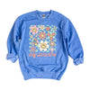 Hey Sunshine Flowers Graphic Sweatshirt