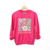 Hey Sunshine Flowers Graphic Sweatshirt