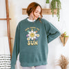 Pigment Crewneck Sweatshirt - Here Comes The Sun